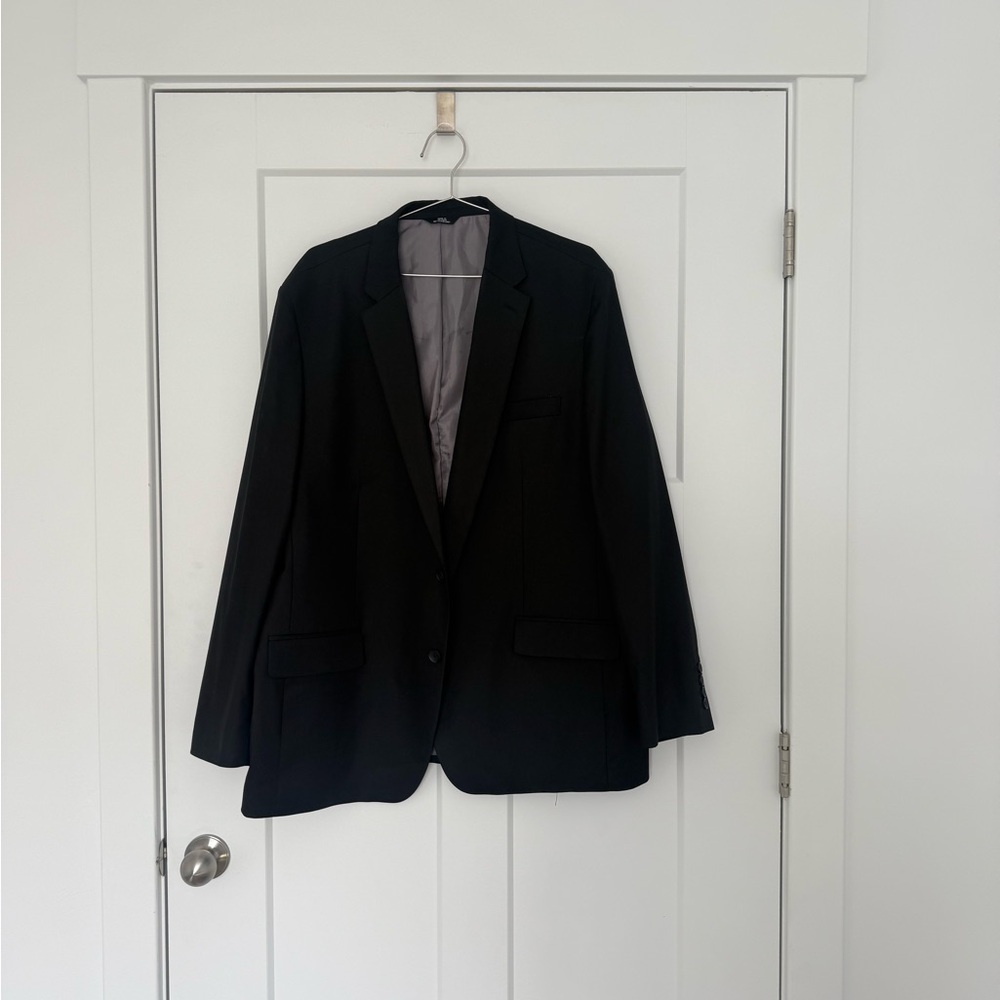 Haggar Men's Black Blazer
